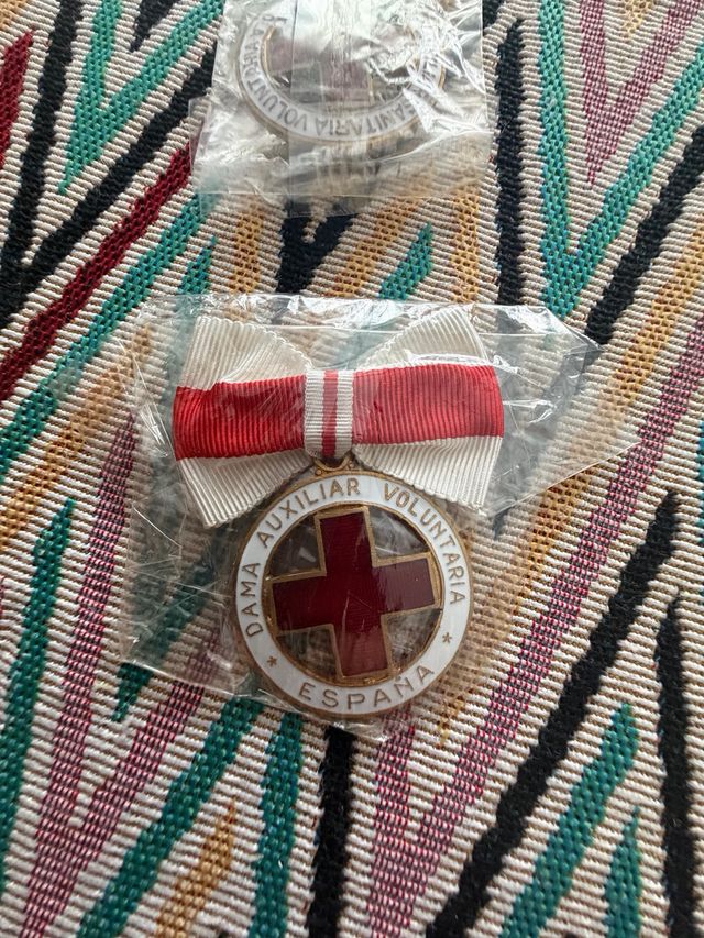 Medallas Cruz Roja Española dama Voluntaria