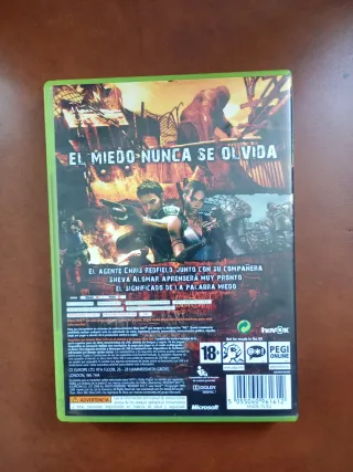 Resident Evil 5 Xbox 360 Survival Horror