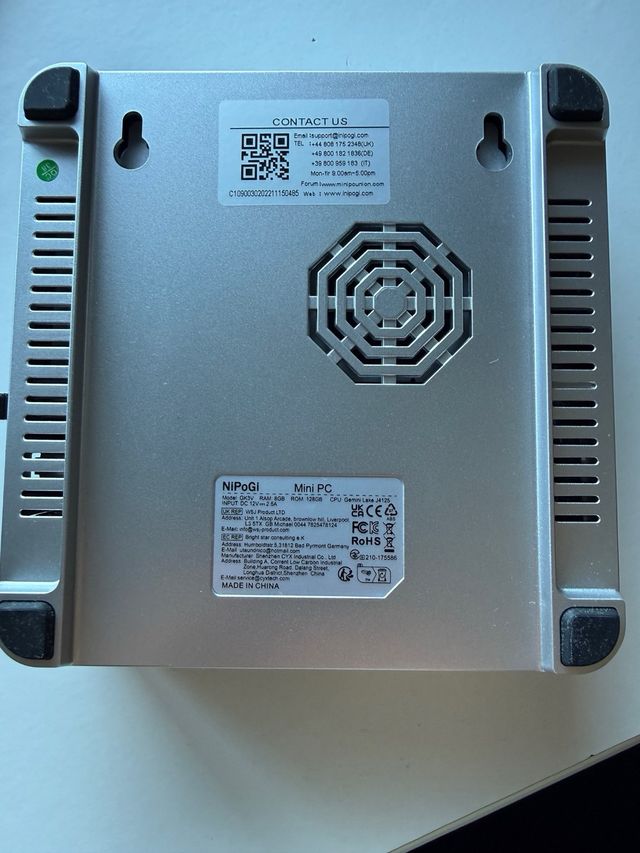 Mini PC Nipogi Intel Windows 11 Nuevo