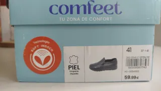 Zapatos COMFEET negros como nuevos