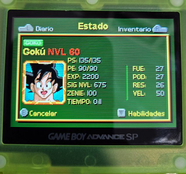 Dragon Ball Z: La Furia de Buu GBA en español
