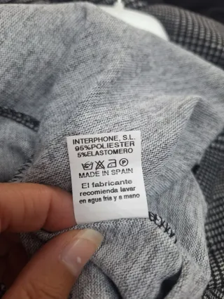 Vestido cuadros con volante