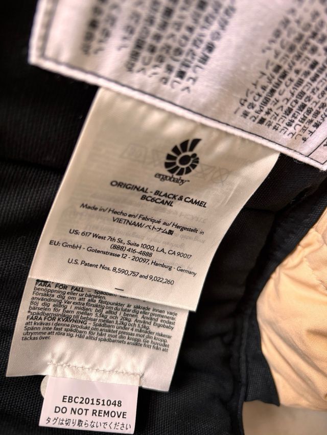 Mochila Portabebé Ergobaby Original