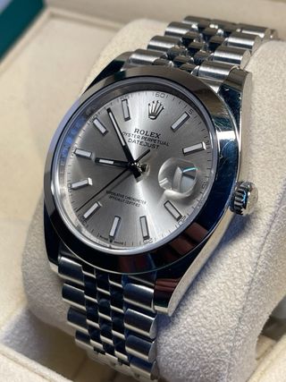 Rolex Datejust 41mm Plata