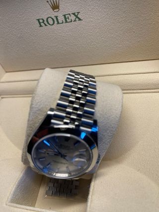 Rolex Datejust 41mm Plata
