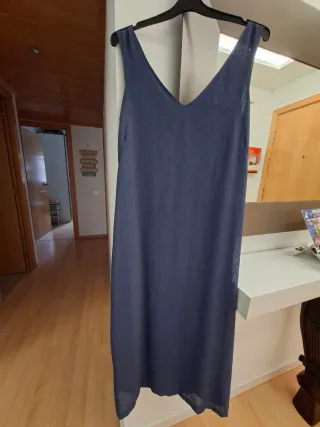 Vestido de Hilo Azul