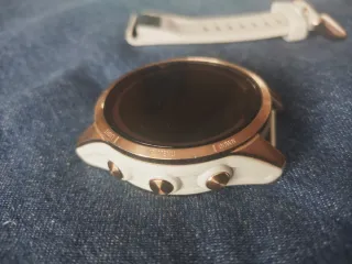 Garmin fenix 7s zafiro Solar Oro + correa metal