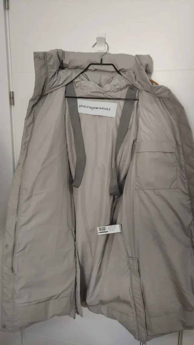 Abrigo impermeable cálido