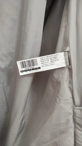 Abrigo impermeable cálido