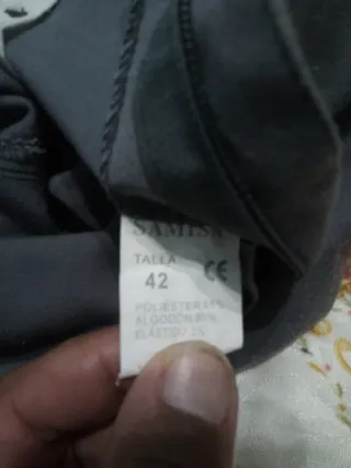 Pantalón de trabajo gris