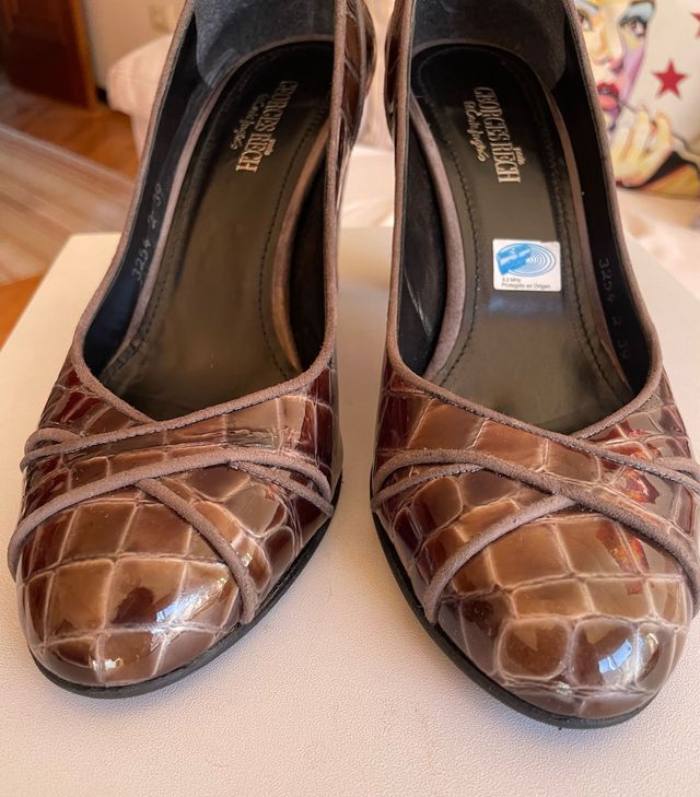 Zapatos George Rech Talla 39 Marrones