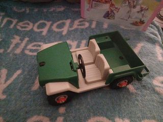Jeep verde de Playmobil