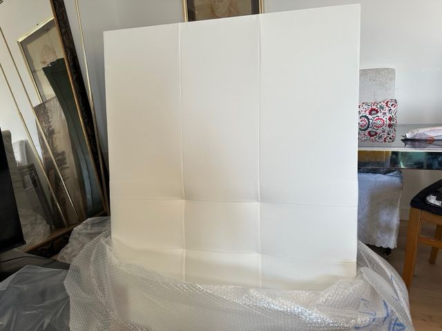 Cabecero para cama de 90cm Piel Sintética Blanca