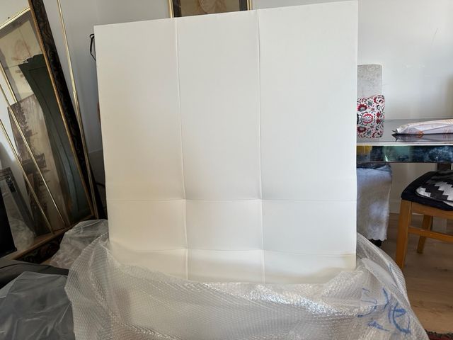 Cabecero para cama de 90cm Piel Sintética Blanca