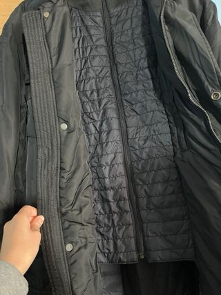 Cazadora Geox Hombre Negra