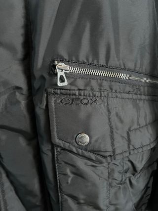 Cazadora Geox Hombre Negra