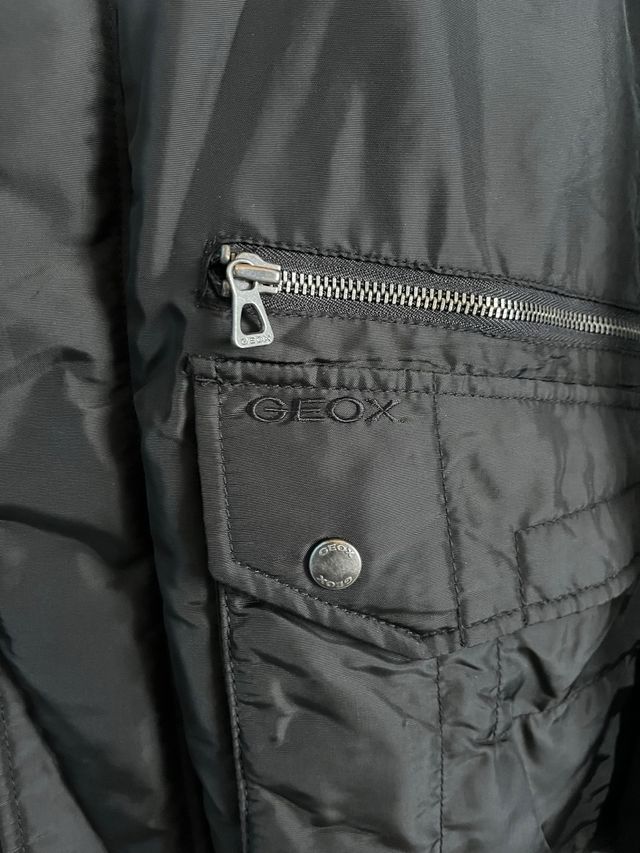 Cazadora Geox Hombre Negra