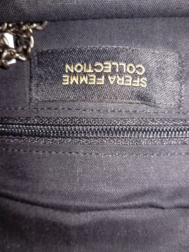 Cartera de mano Sfera bordada