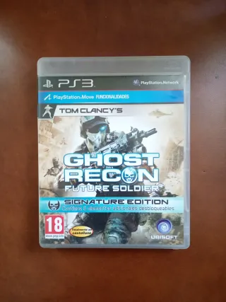 PS3 Tom Clancy's Ghost Recon Future Soldier Signat