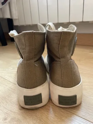 Zapatillas Bershka plataforma caña alta