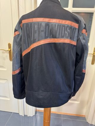 Cazadora Harley Davidson Verano Negra Naranja