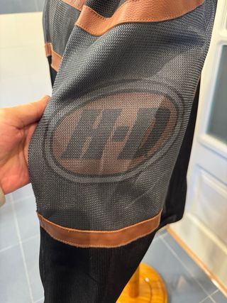 Cazadora Harley Davidson Verano Negra Naranja