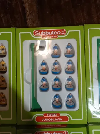 Lotto 7 squadre Subbuteo La Leggenda