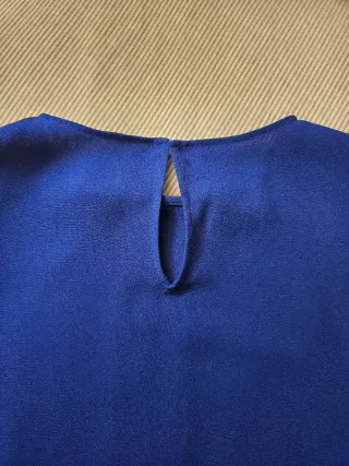 Blusa Zara Azul Talla M