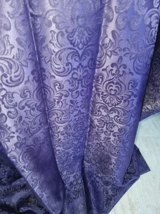 Tela damasco morada nueva fallera o huertana