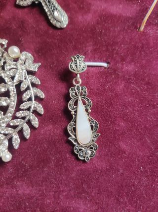 Conjunto Fallera Niña Plateado