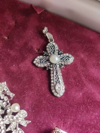 Conjunto Fallera Niña Plateado