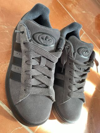 Adidas Campus Grises Oscuras