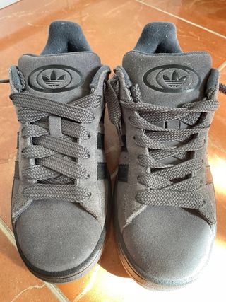 Adidas Campus Grises Oscuras