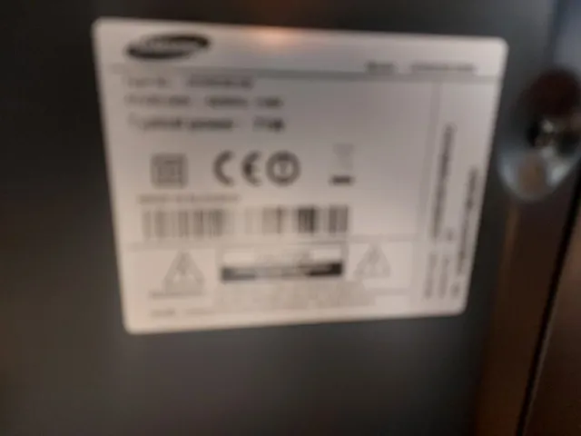 Samsung Smart TV Negro 3D