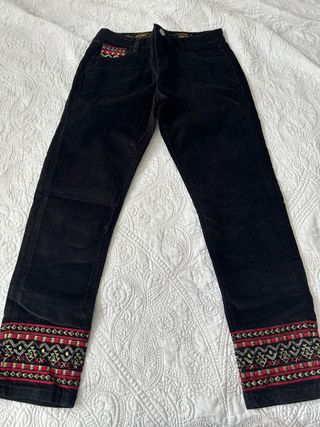 Pantalón Desigual Terciopelo Talla 30