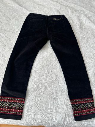 Pantalón Desigual Terciopelo Talla 30