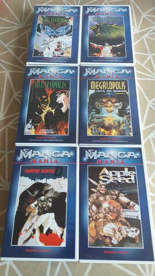 VHS Manga Mania - Macross Plus, Dominion, Fatlabo