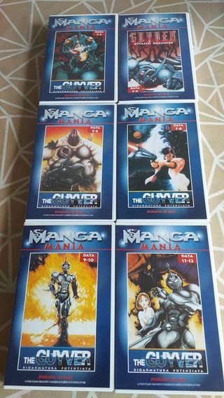 VHS Manga Mania - Macross Plus, Dominion, Fatlabo