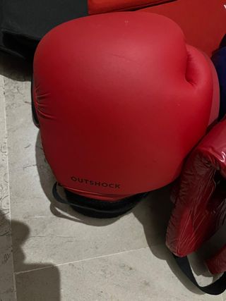 Lote Protecciones AQF Kickboxing/Taekwondo/Boxeo