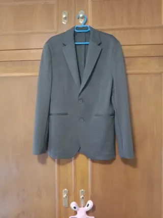 Chaqueta de caballero gris nueva