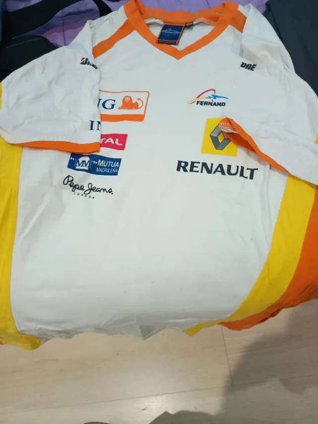 Camiseta Fernando Alonso Renault ( L) REBAJADO