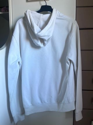 Sudadera Blanca Básica