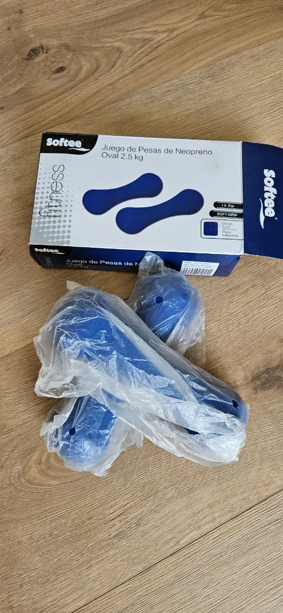 Pesas Neopreno Oval 2.5 kg Softee (Par)
