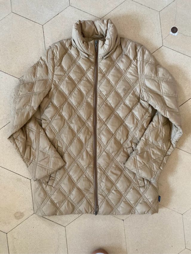 Chaqueta Moncler Beige Mujer