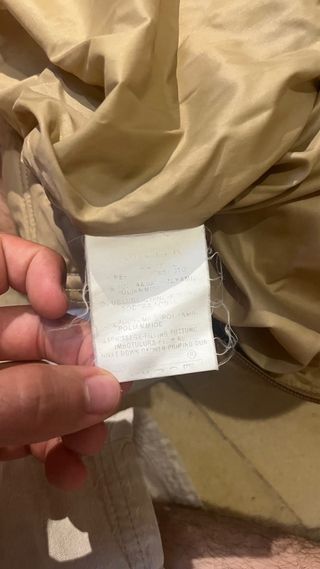 Chaqueta Moncler Beige Mujer