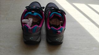 Zapatillas Chiruca mujer gris y rosa