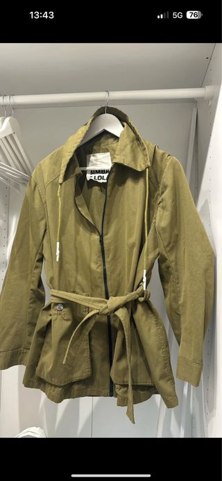 Trench Bimba y Lola verde