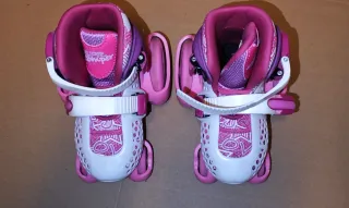 Pattini SFR bambina rosa e bianchi