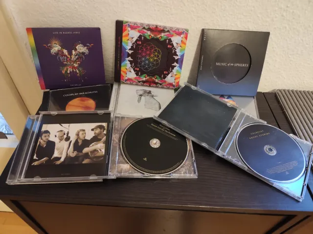 Colección CDs Coldplay