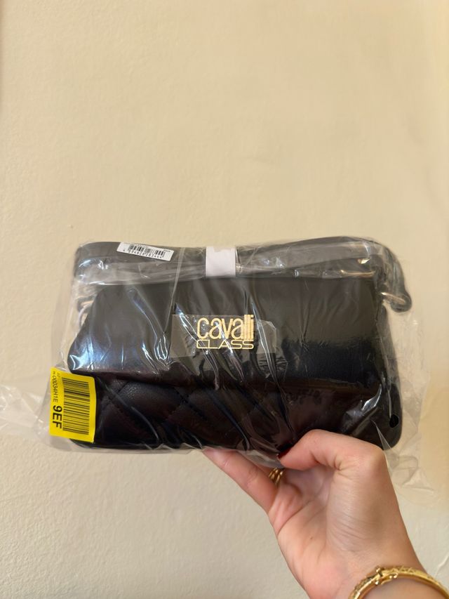 Bolso original Cavalli Class Negro.